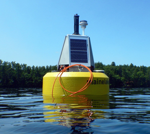 lake stratification NexSens CB-450 data buoy