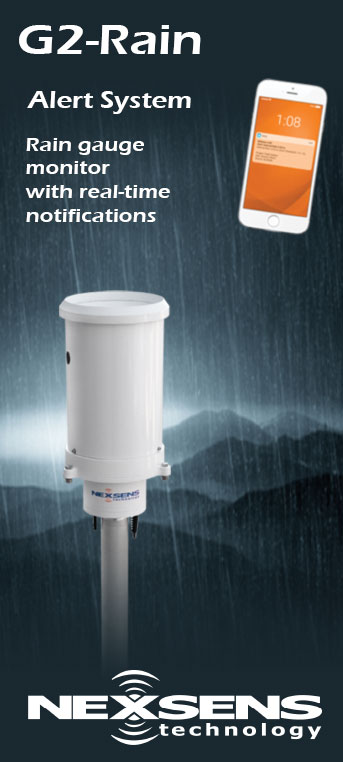 NexSens G2-RAIN Alert System