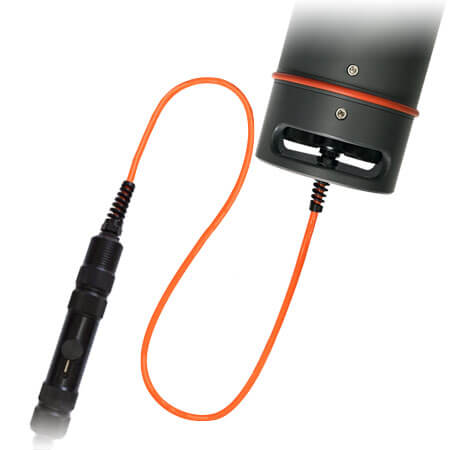 NexSens T-Node plugged into a data logger.