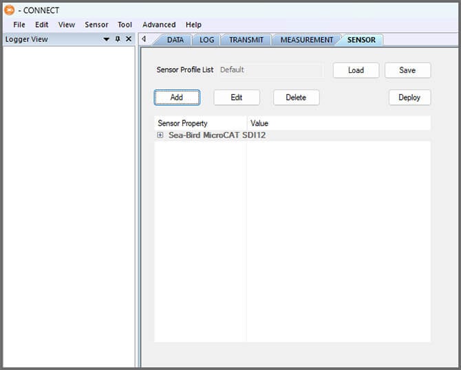 CONNECT interface with a Sea-Bird MicroCAT added.