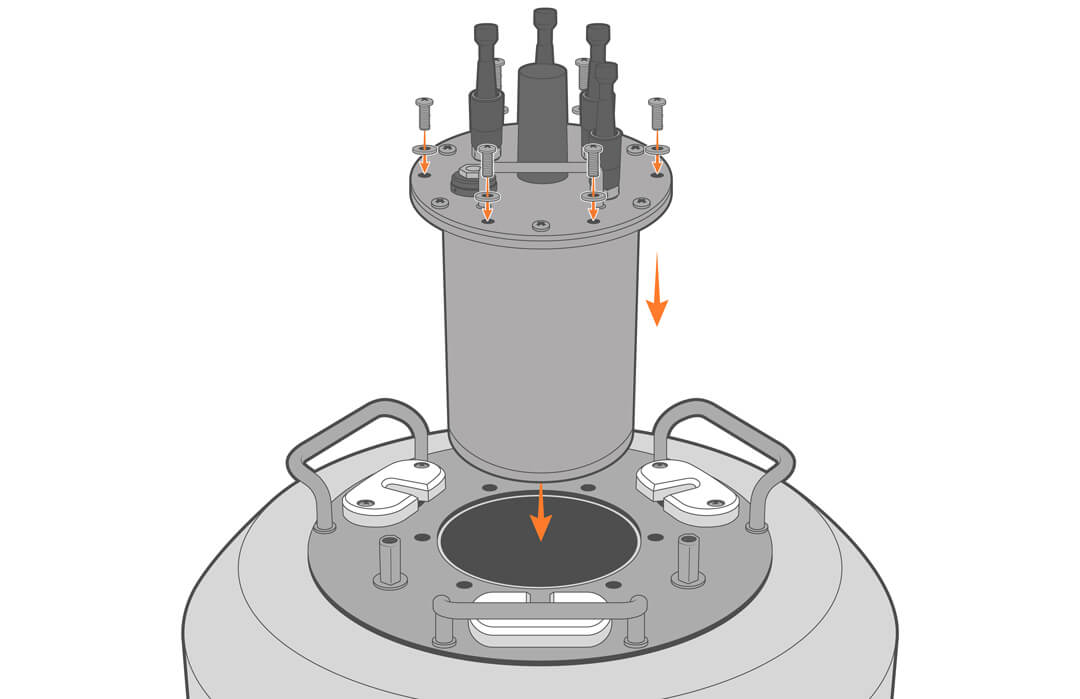 NexSens X3-SUB data logger in a CB-75 data buoy.