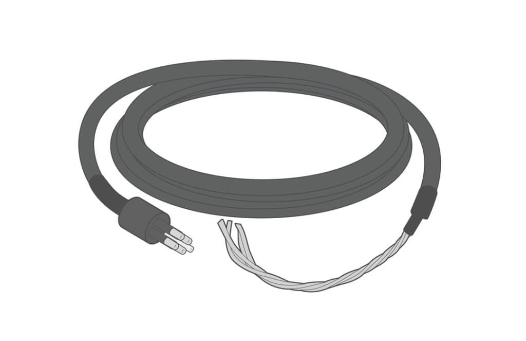 NexSens MCIL-4 Male Cable Assemblies (MCIL-4-M-X).