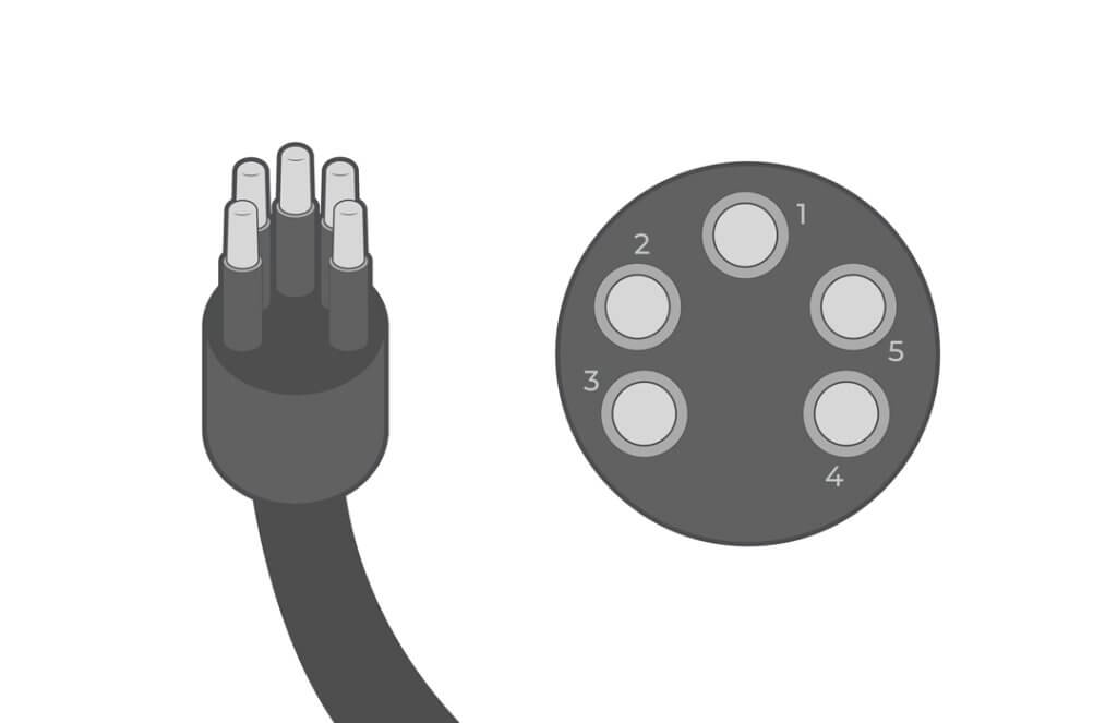 NexSens MCIL-5 Male Cable Assemblies (MCIL-5-M-X)
